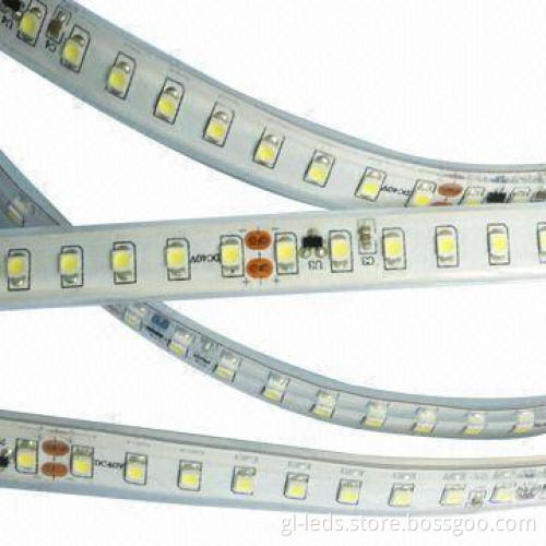 Waterproof LED Flexible Ribbon, 40V DC, 3528 SMD LED Type, 5,700 to 6,500K